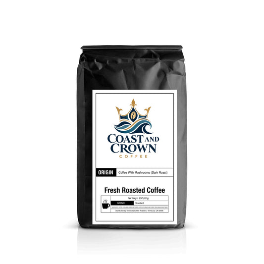 Coffee with Mushrooms Dark Roast